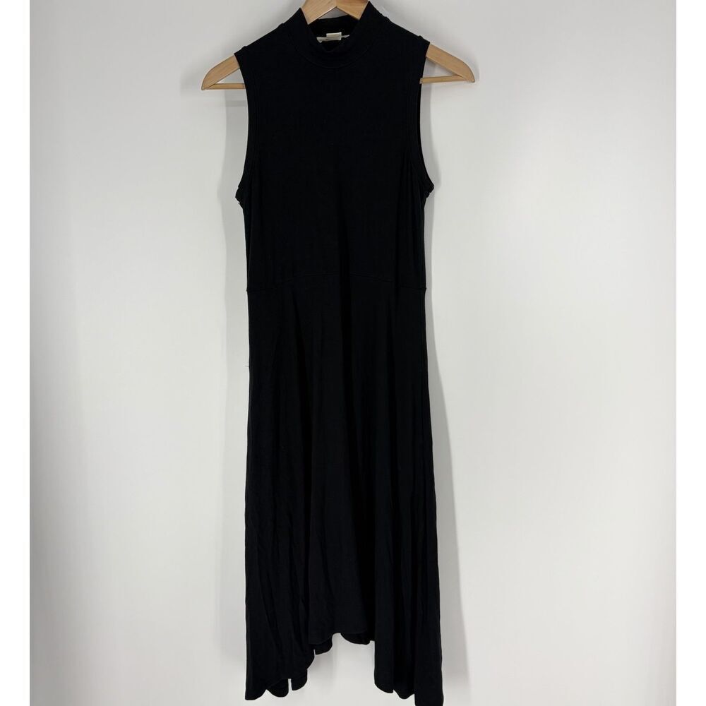 Maeve Anthropologie Cleary Dress Size XS Women Black Sleeveless Boho Shift Basic
